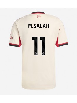 Liverpool Mohamed Salah #11 Replika Borta Kläder 2025-26 Kortärmad